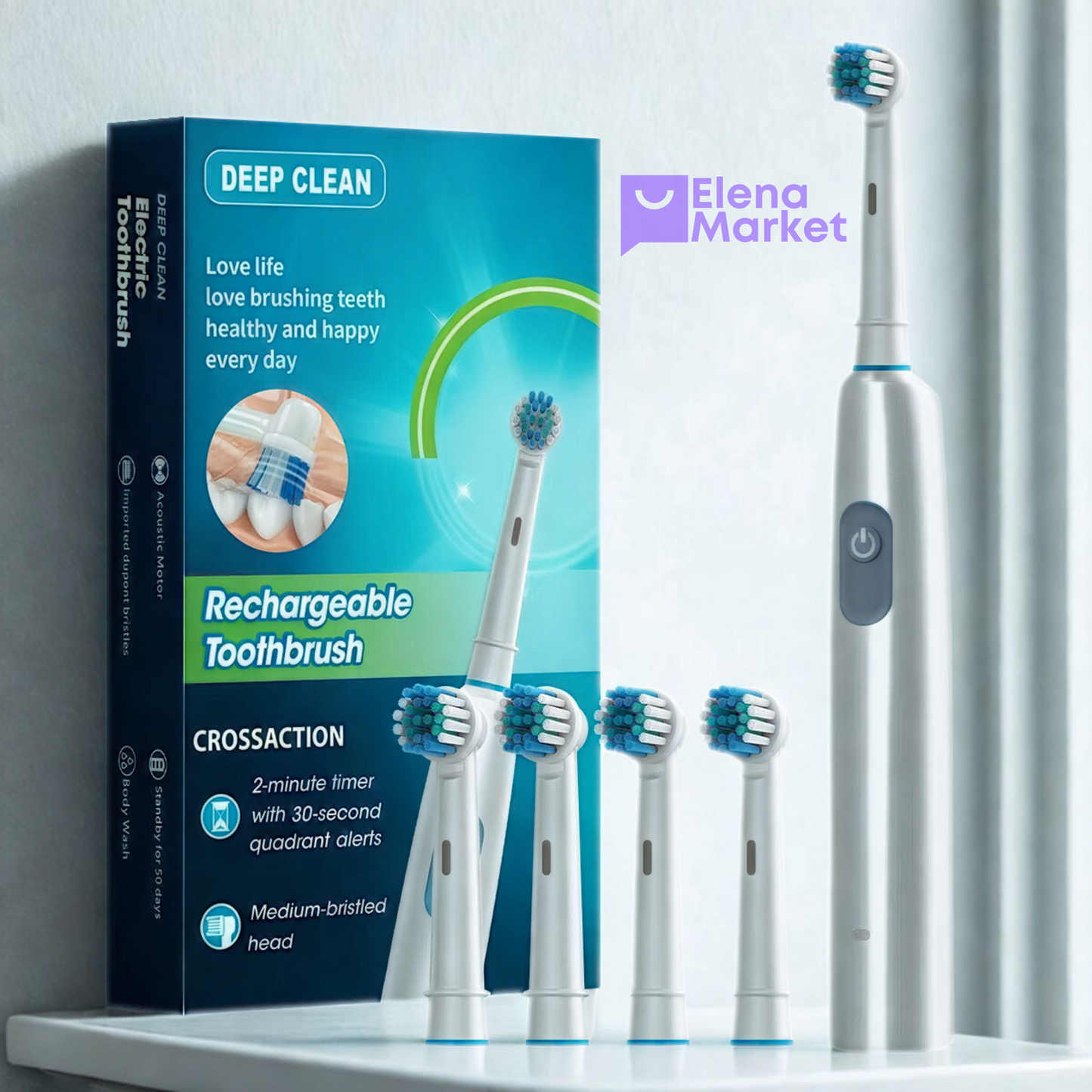 LumiDent - Cepillo eléctrico para blanqueamiento dental